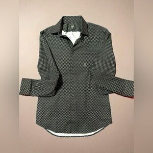 Express Slim Fit Long Sleeve Dress Shirt